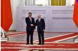 Rusya lideri Putin ve Çin lideri Şi Cinping Moskova'da bir araya geldi