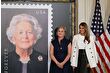 First Lady Melania Trump, First Lady Barbara Bush'u anan yeni posta pulunu tanıttı