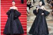 Irina Shayk, festivalin ilk günü Giorgio Armani elbisesiyle geldi