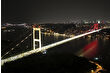 Fatih Sultan Mehmet Köprüsü "sarı-kırımızı" oldu