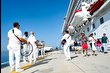 Bodrum'da VIP turistlere bandolu karşılama