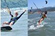 Ayça Varlıer ve Betül Demir'in kitesurf keyfi