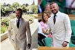 David Beckham, Wimbledon'da Kraliyet Locası'nda görüldü