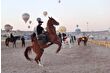 "Kapadokya At ve Atçılık Kültürü Festivali"nde karayı atlar havayı balonlar süsledi