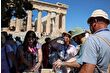 Atina'daki Akropolis Tapınağı aşırı sıcak hava nedeniyle ziyaretçilere kapatıldı
