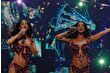 Katy Perry'nin konseri sırasında kelebek pervanesi aniden düştü