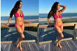 TV yıldızı 54 yaşındaki Padma Lakshmi, Hamptons'ta tatilde