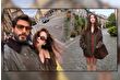 Özge Gürel Serkan Çayoğlu çifti serin ülkede tatilde