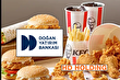 Doğan Yatırım Bankası, KFC ile HD Holding arasındaki franchise sözleşmesinde, KFC'nin münhasır finansal danışmanı olarak görev aldı