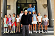 Koç Holding Onursal Başkanı Rahmi Koç, Beko Classic Pro-Am Turnuvası’na katılan genç golfçülerle hatıra fotoğrafı çektirdi