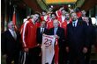 Cumhurbaşkanı Erdoğan, A Milli Erkek Basketbol Takımı ile bir araya geldi