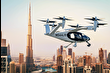 Dubai'de hava taksiler 2026'da hizmete giriyor, ilk uçuşu İngiliz şirketi Joby Aviation saatte 320 kilometre hızla yaptı