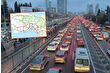 İstanbul'da akşam saatlerinde trafik yoğunluğu yüzde 90'a çıktı