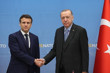 Cumhurbaşkanı Erdoğan, Fransa Cumhurbaşkanı Macron'la görüştü