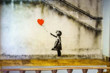 Banksy’nin "Girl and Balloon on Found Landscape" eserine 18 milyon dolarlık rekor teklif