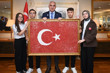 Kültür ve Turizm Bakanı Mehmet Nuri Ersoy, 19 Mayıs dolayısıyla genç sanatçıları ağırladı