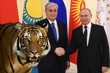 Rusya Devlet Başkanı Vladimir Putin, Kazakistan ziyareti öncesinde Amur Kaplanı hediye etti