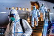 Türk Hava Yolları uçağında ebola alarmı, ekipler koruyucu kıyafet giydi