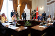Kahire'de Türkiye'nin ve Suudi Arabistan, Pakistan Dışişleri Bakanlarının katılımıyla dörtlü zirve başladı