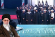 Ali Hamaney için düzenlenen törene devlet başkanları, meclis başkanları ve özel temsilciler katıldı