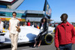 Formula 1 pisti bu kez yarış için değil moda için hazırlandı, lüks markaların rekabetine defileli yanıt