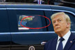 Trump otelinden çıktı