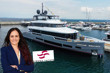 İş insanı İpek Kıraç, patronu olduğu Sirena Yachts tarafından üretilen Sirena 118 süperyatın mavi sularla buluşmasının keyfini yaşıyor