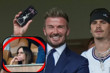 David Beckham sevinçten ayağa fırladı, Victoria yerinden kıpırdamadı, tribündeki görüntüler viral oldu