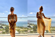 Evrim Alasya'dan tatil pozları