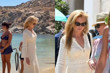 Nicole Kidman, Mikonos'ta yazın tadını çıkarıyor