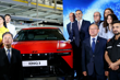 Kocaeli'de Hyundai'nin yeni modeli için seri üretim töreni düzenlendi
