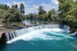 Manavgat Şelalesi yaz sıcağından kaçanların rotası oluyor