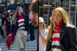 Gigi Hadid'den New York'ta çekim mesaisi