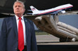 Trump'ın Ankara ziyaretinden dönerken kullanmadığı Katar'ın hediyesi Air Force One uçağının bu kez tahliye kaydırakları patladı