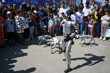 TEKNOFEST'te robotların gösterisine büyük ilgi