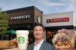 Starbucks, CEO'su Brian Niccol'un eski şirketi Chipotle'ı satın alacağı iddiasını yalanladı, borsada kahve yükseldi, burrito düştü