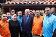 Cumhurbaşkanı Erdoğan, İstanbul Kastamonuspor yöneticileriyle Fatih'te bir araya geldi