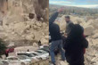 Kapadokya'da peribacası çöktü, ölü ve yaralılar var