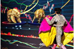 Borsa arenasında İspanyol matadorlar