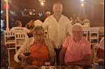İş insanı Aydın Doğan ile gazeteci Ertuğrul Özkök Bodrum'da hasret giderdi