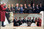 Aralarında Ali Koç, Erden Timur, Ali Ağaoğlu, Murat Sancak gibi isimlerin yer aldığı pek çok iş insanı, Ömer Sarıalioğlu'nun düğününe katıldı