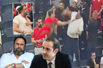 Nottingham Forest ve Olympiakos'un patronu Marinakis ile Yunanistan Başbakanı'nın yeğeni ve iş insanı Dimitriadis, EuroLeague finalinde kavga etti