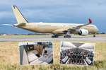 Airbus'ın 22 saatlik uçuş antrenmanı
