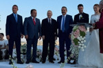 Aziz Yıldırım ve Ali Koç, Fenerbahçeli futbolcu İsmail Yüksek'in nikâh şahidi oldu