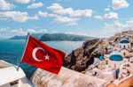 Bayrak Türk rota Yunan