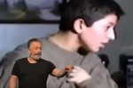 12 yaşındaki Cem Yılmaz kamera karşısında