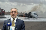 Hamdi Akın'ın özel jeti Libya'da pistten çıktı