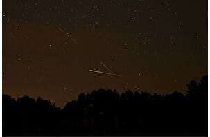 Ankara'da ‘Lyrid meteor yağmuru' gözlemlendi