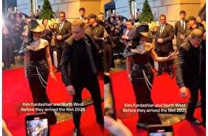 Kim Kardashian, Met Gala'da elbisesine basan güvenlik görevlisini azarladı
