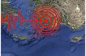 Akdeniz'de 6,0 büyüklüğünde deprem